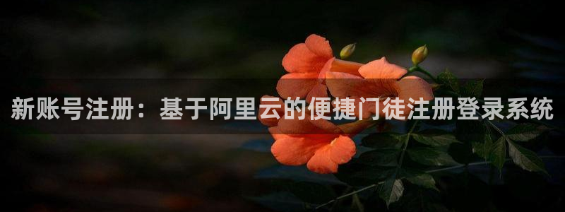 PG电子凯捷注册：新账号注册：基于阿里云的便捷门徒注册登录系统