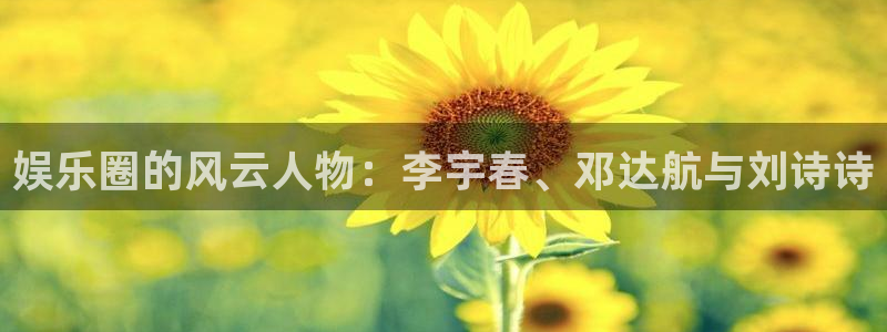 PG电子2代理注册：娱乐圈的风云人物：李宇春、邓达航与刘诗诗